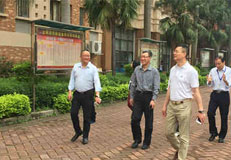  市科技局領(lǐng)導(dǎo)指導(dǎo)我校創(chuàng)意實(shí)訓(xùn)中心項(xiàng)目工作