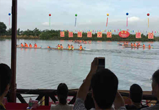 弘揚(yáng)傳統(tǒng)文化，建設(shè)和美家園 ——2016年板芙鎮(zhèn)“工貿(mào)杯”五人飛艇賽開賽